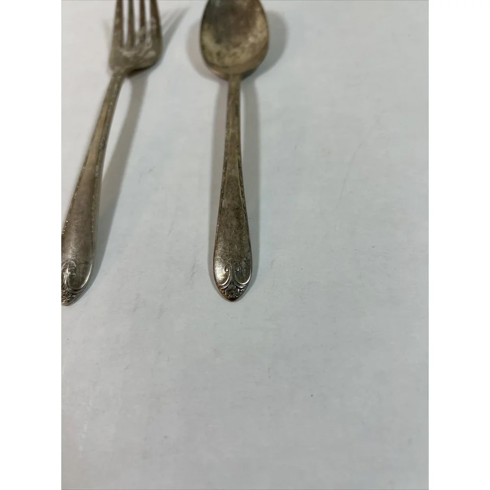 William Rogers‎ IS Esquiste Silver Fork Spoon